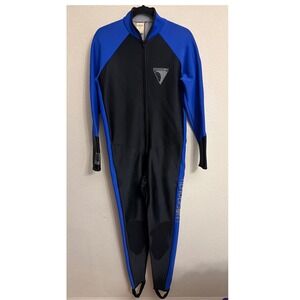 Henderson Aquatics 2.5mm Full Body Dive Skin Wetsuit Blue Black XL Made in USA